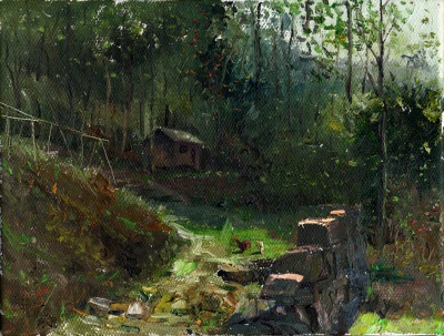 Zhejiang Yiwu Jiming mountain habitat_Words_Wang Dongsheng's personal official website