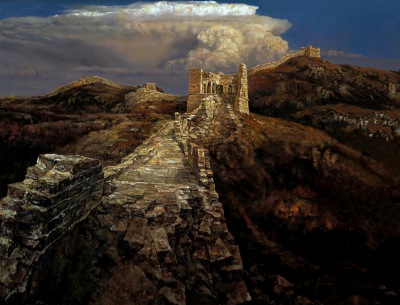 《长城系列：魂系长城》 _Words_王东升个人官方网站(Chinese artist Wang Dong Sheng)