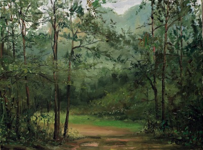 The mountain in the morning_Words_Wang Dongsheng's personal official website