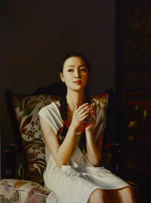A girl with a water cup_Words_Wang Dongsheng's personal official website